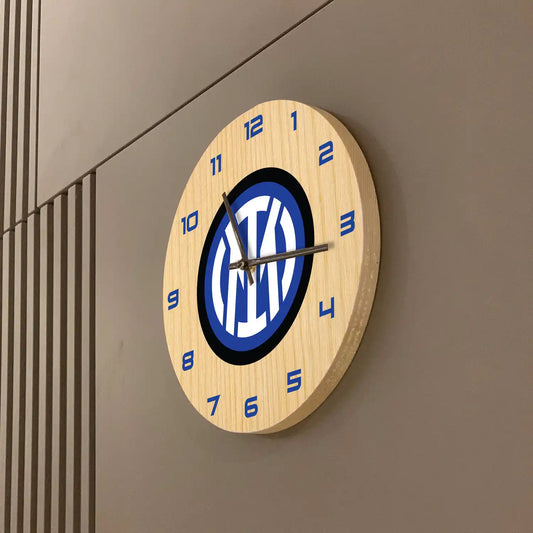 Inter Milan logo Wooden Clock