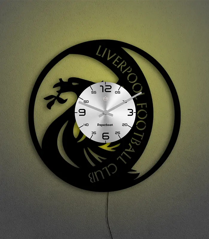 Liverpool F.C. Vinyl Wall Clock
