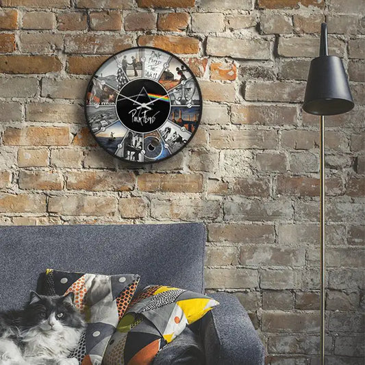 Pink Floyd Albums Collection wall clock