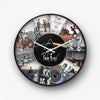 Pink Floyd Albums Collection wall clock