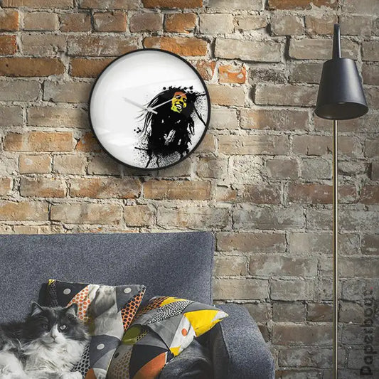 BOB Marley wall clock