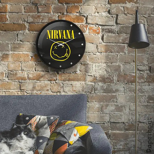 NIRVANA wall clock