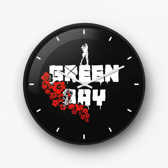 Green Day Wall Clock