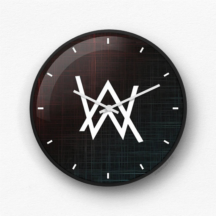 Alan Walker white Wall Clock