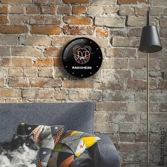 Radio Head Wall Clock