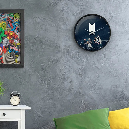 Only BTS Wall Clock