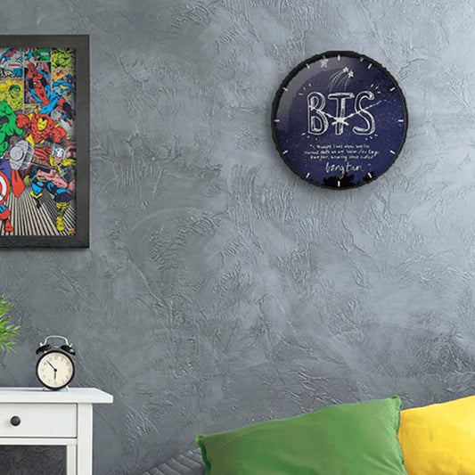 BTS sketch Wall Clock