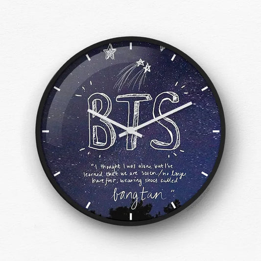 BTS sketch Wall Clock