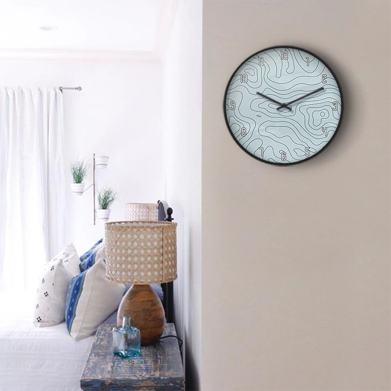 Tropical Dream Floral Wall Clock