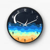 Night Sky Cloud Moon Wall Clock