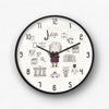 Judge Cartoon Character Law Wall Clock