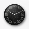 Chemistry Alkanes Periodic Table Wall Clock