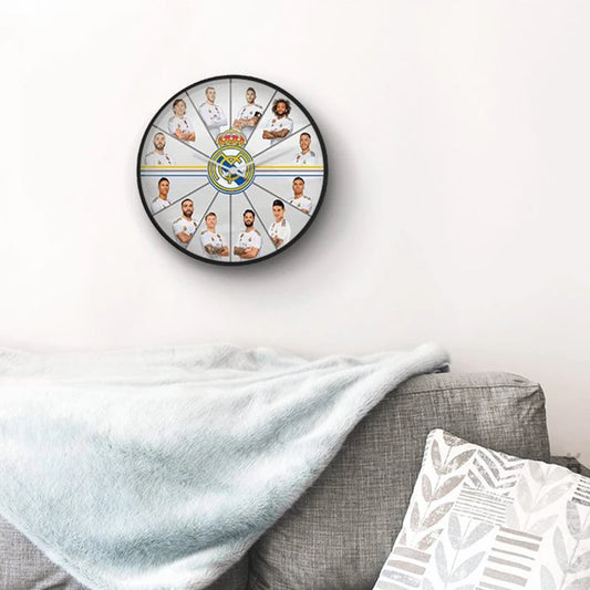 Real Madrid Players wall clock