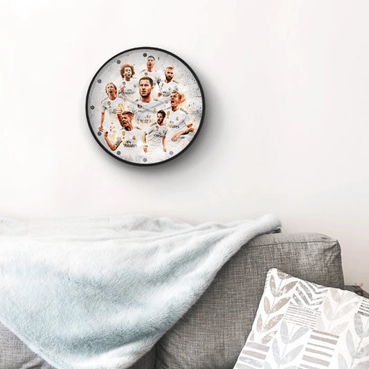 Real Madrid legends wall clock