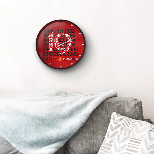 Manchester United Champions wall clock