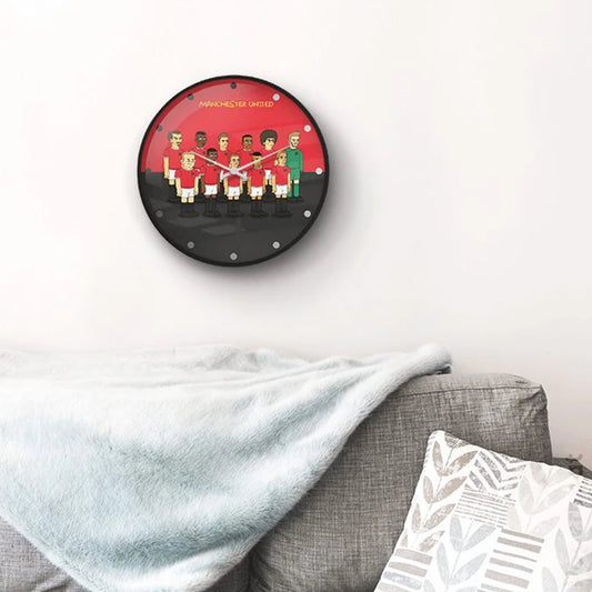 Manchester United Cartoon wall clock
