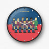 Barcelona Cartoon legends wall clock