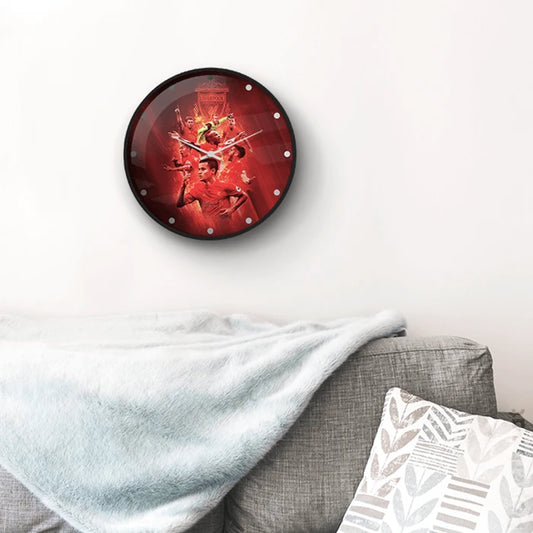 Liverpool legends wall clock
