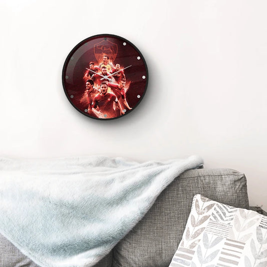 AS Roma legends wall clock