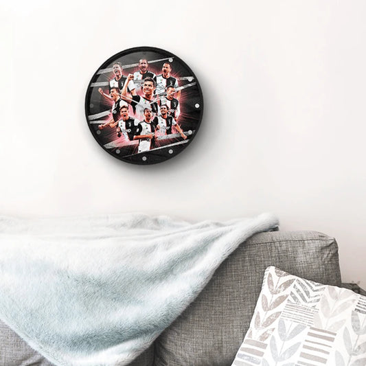 Juventus legends wall clock