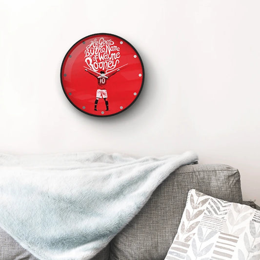 Rooney wall clock