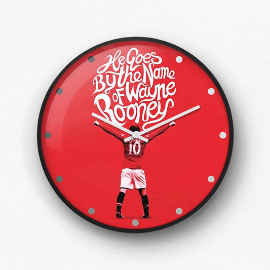Rooney wall clock