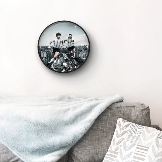 Argentina legends wall clock