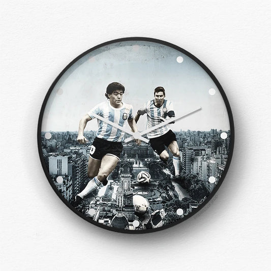 Argentina legends wall clock
