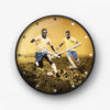 Brazil legends wall clock