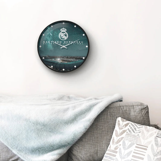 Santiago Bernabu Stadium wall clock