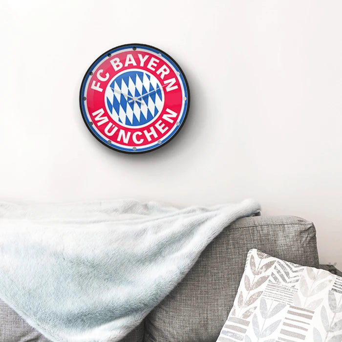 FC Bayern Munich Logo wall clock