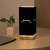 Metallica Black Table Lamp