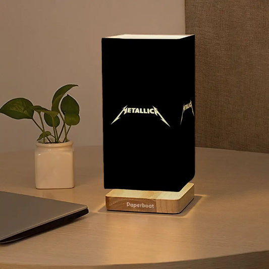 Metallica Black Table Lamp