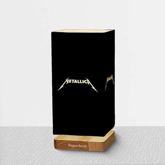 Metallica Black Table Lamp