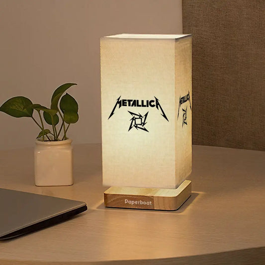 Metallica Logo Table Lamp