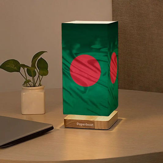Bangladeshi Flag Table Lamp