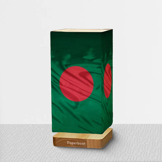 Bangladeshi Flag Table Lamp