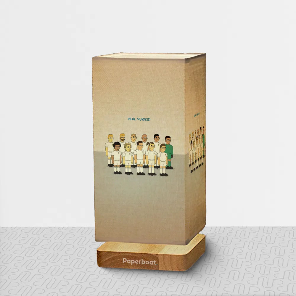 Real Madrid Cartoon Table Lamp