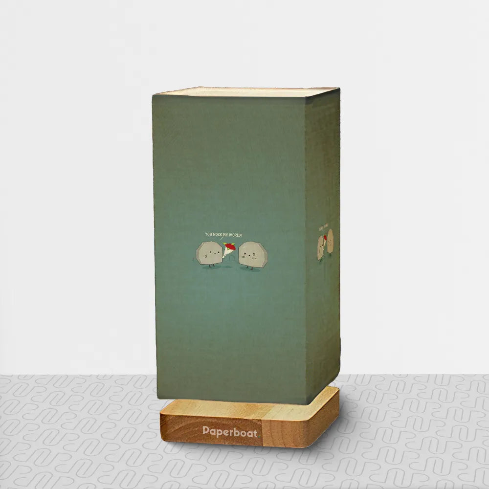 You rock my world Table Lamp
