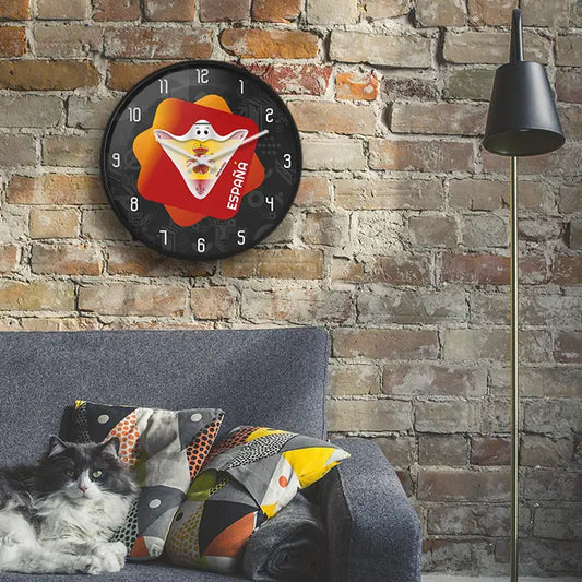 Spain FIFA World Cup 2022 mascot Wall Clock