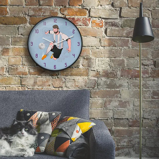 Argentina themed FIFA World Cup 2022 Wall Clock