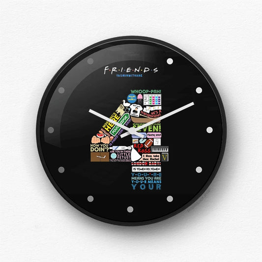 FRIENDS (Season 4)  Wall Clock