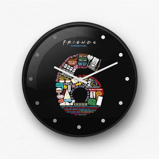 FRIENDS (Season 6)  Wall Clock