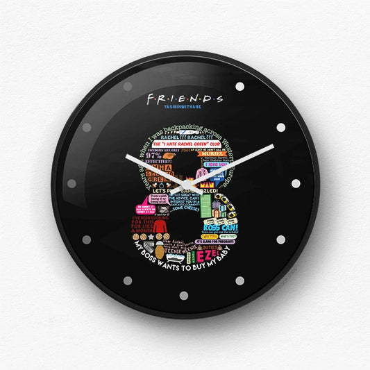 FRIENDS (Season 8)  Wall Clock