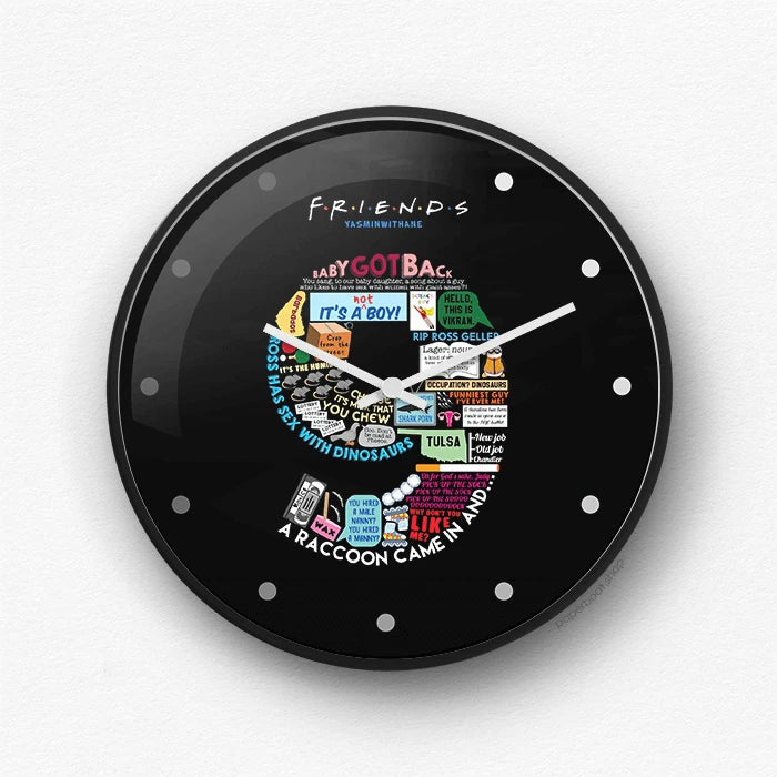 FRIENDS (Season 9) Wall Clock