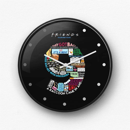 FRIENDS (Season 9)  Wall Clock