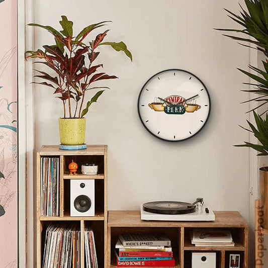 Central Perk logo Wall Clock