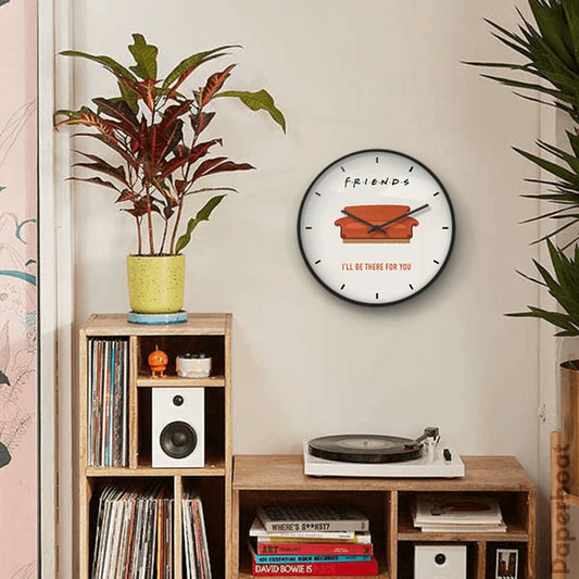 Friends couch Wall Clock