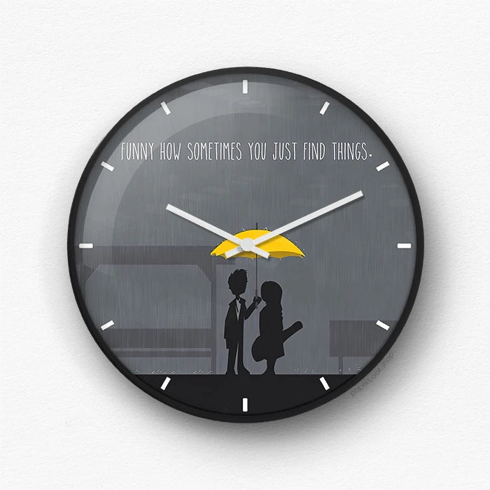 You just find things (HIMYM) Wall Clock