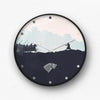 Game of Thrones House Stark wall clock